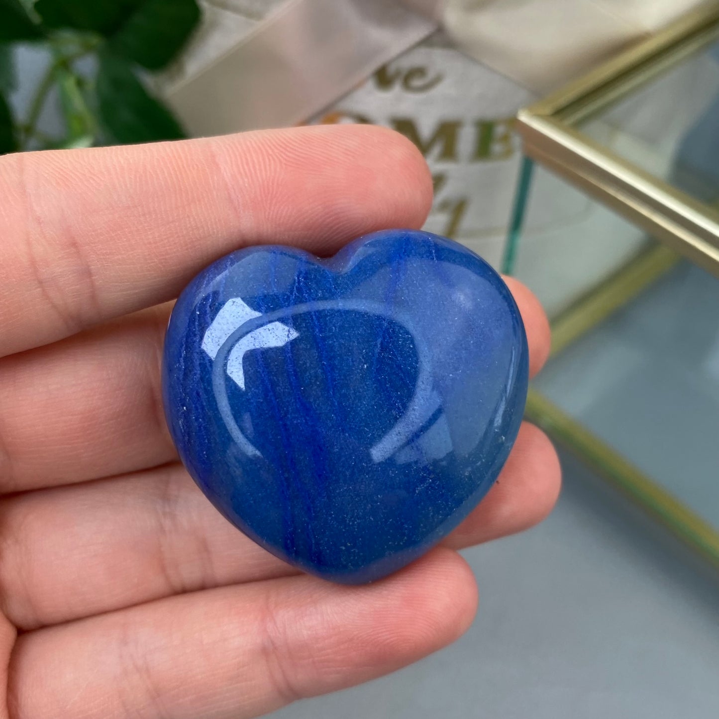 Blue Aventurine "Heart"