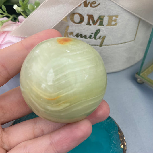 Marble Onyx sphere (Marble Onyx 5cm, 180g.)