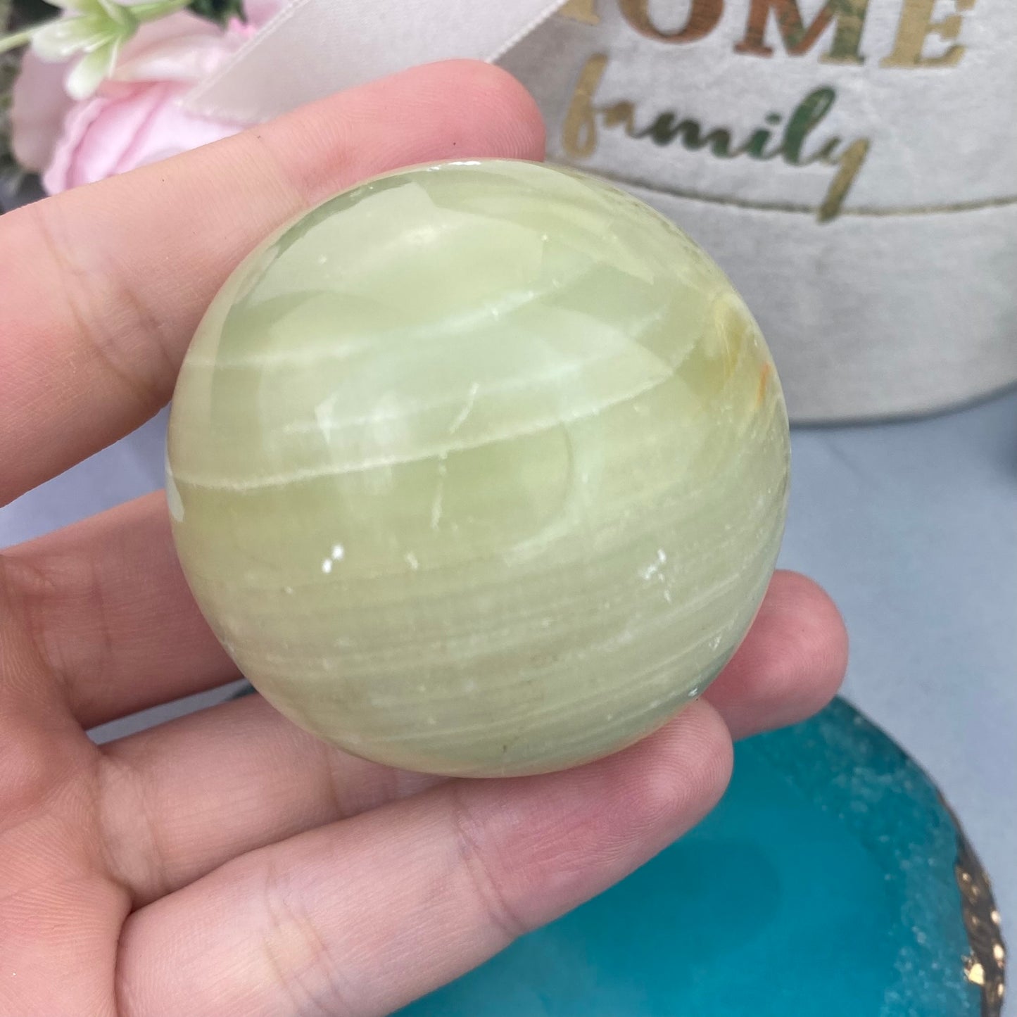 Marble Onyx sphere (Marble Onyx 5cm, 180g.)