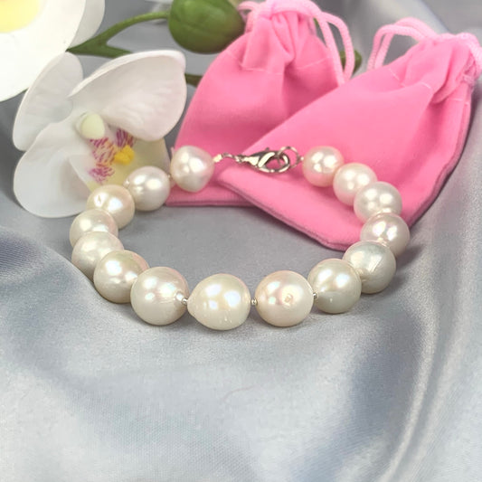 River Pearl bracelet (River pearls 12mm)