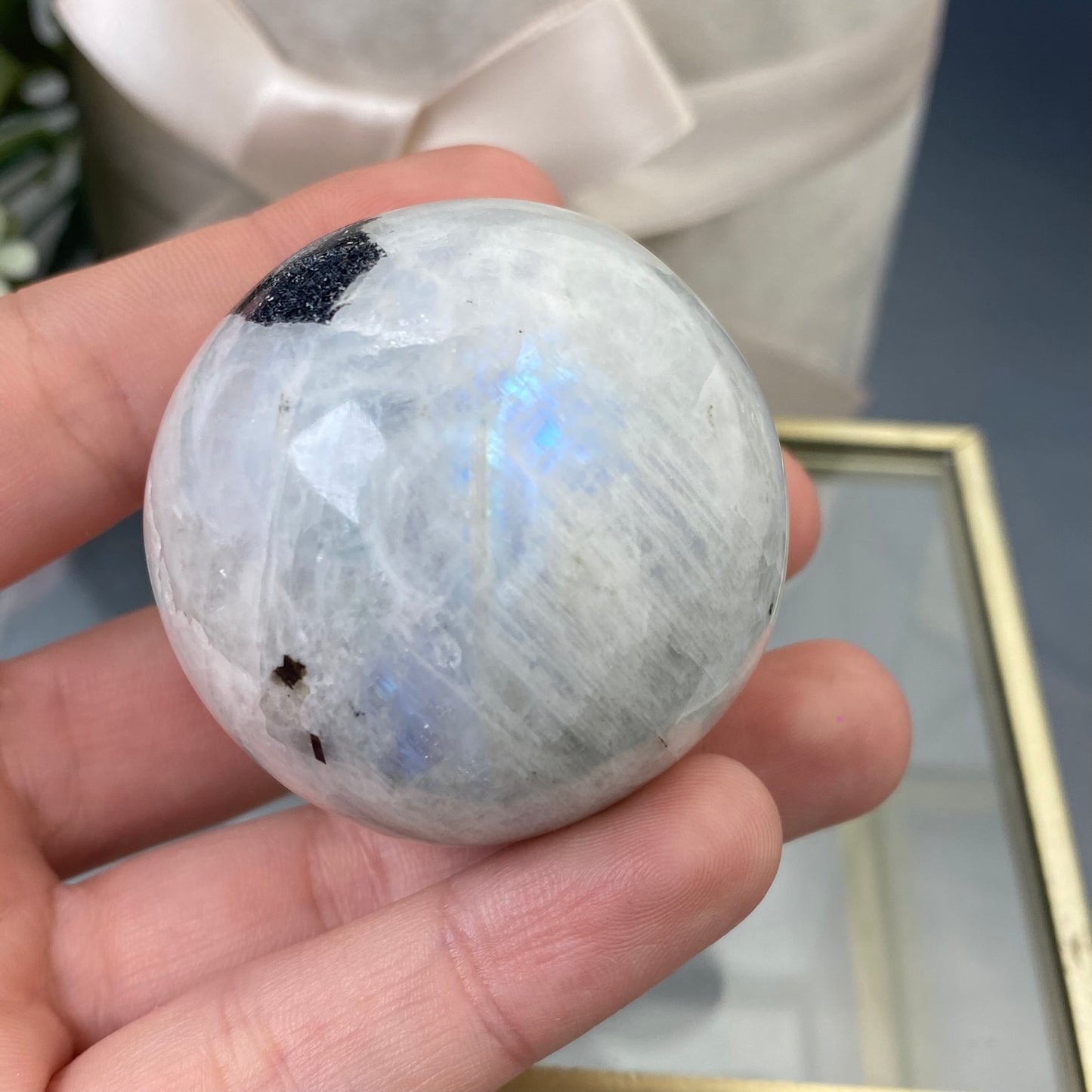 Moonstone sphere (Moonstone 4.5cm)