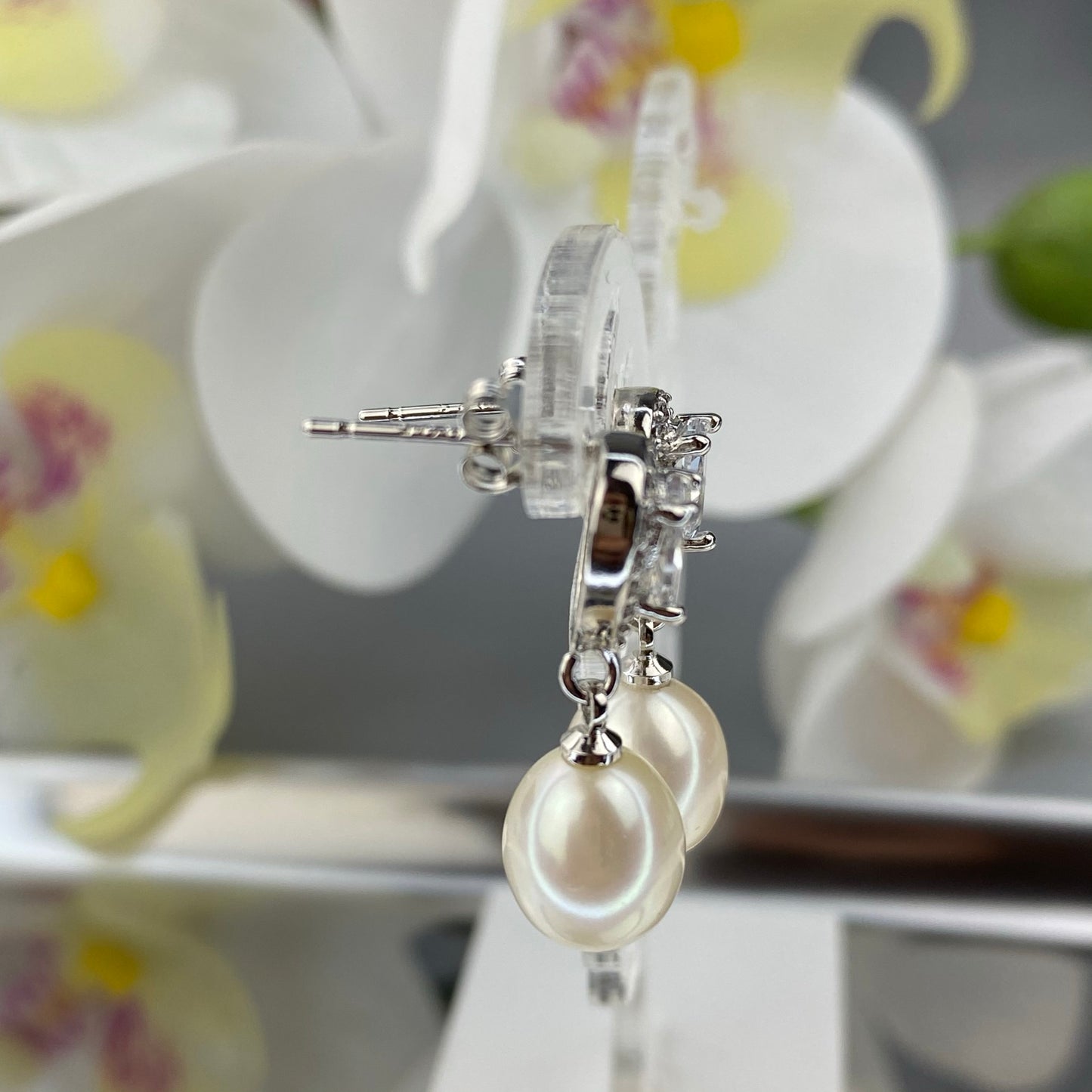 River pearl earrings (River Pearls)