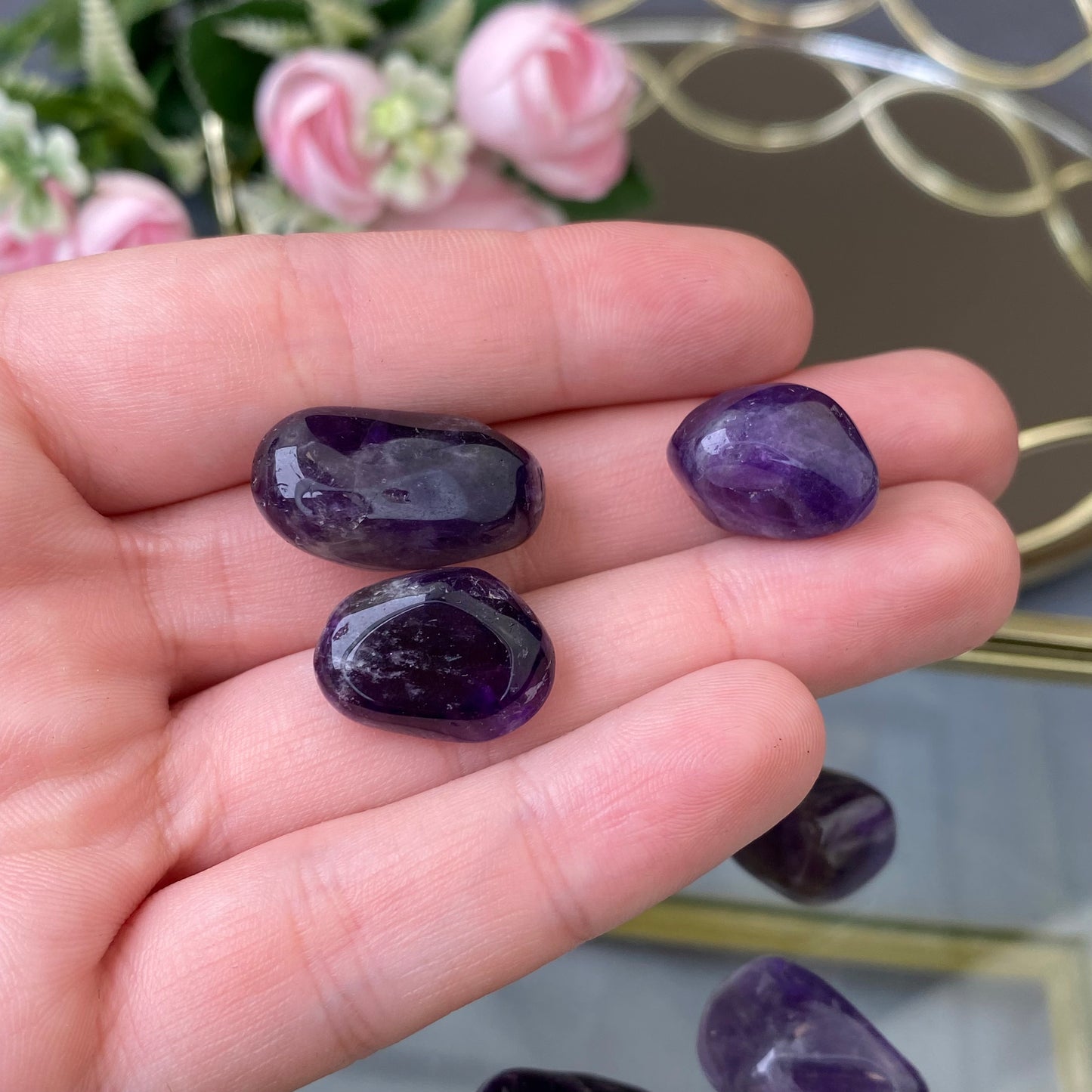 Natural polished Amethyst (1pc.)
