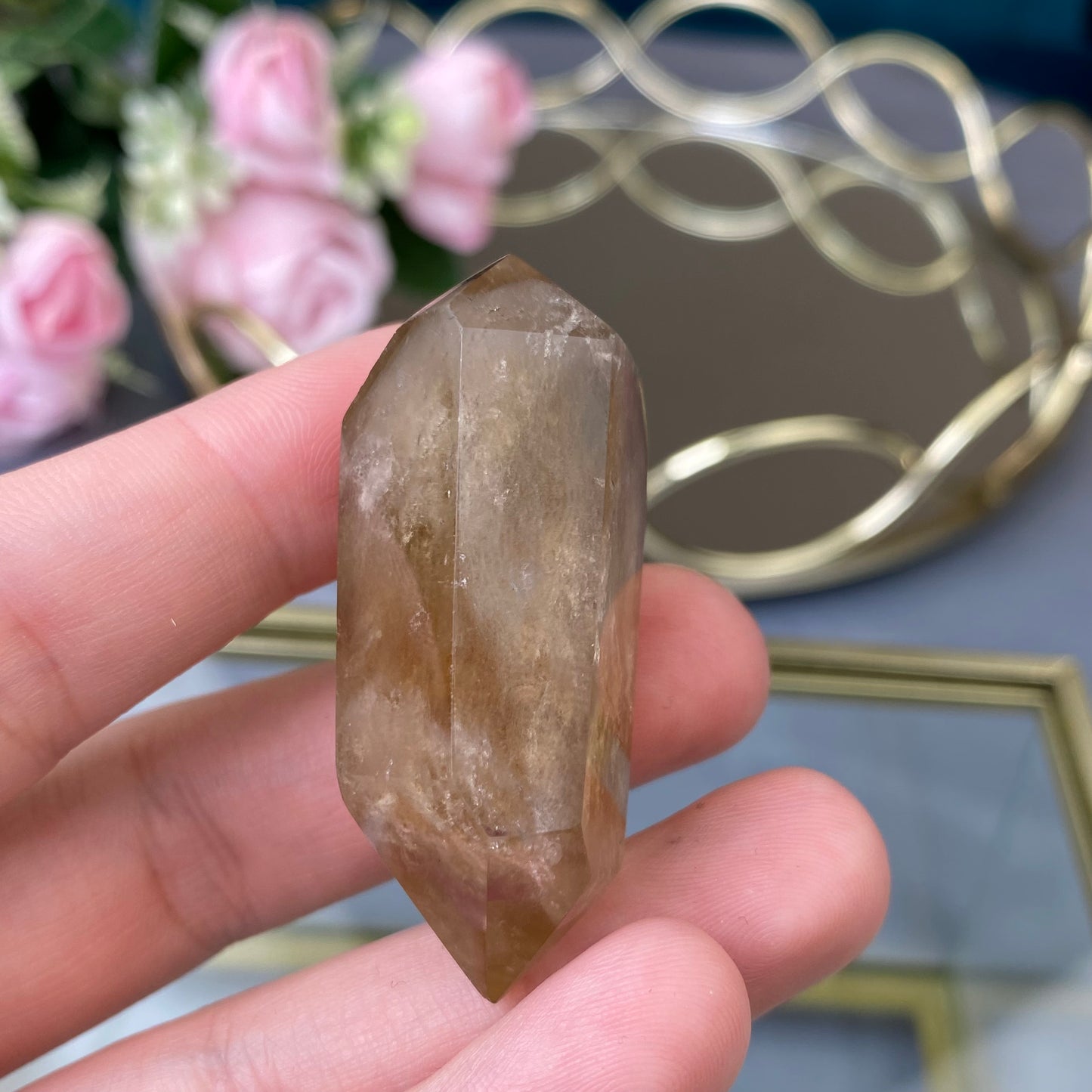 Natural polished unheated Citrine 28g.