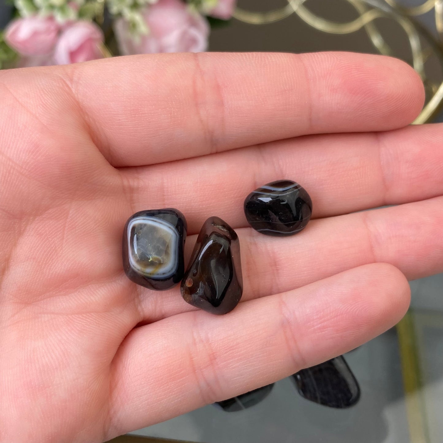 Natural polished Agate (1pc.)