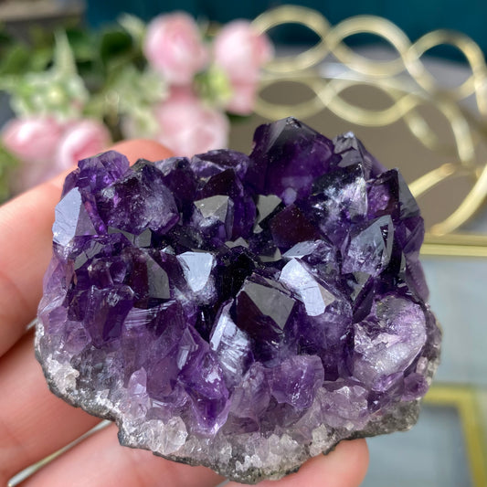 Natural raw Amethyst druse/cluster (High Quality,Uruguay,119g.)