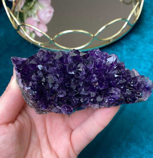 Natural raw Amethyst druse/cluster (High Quality,Uruguay,269g.)