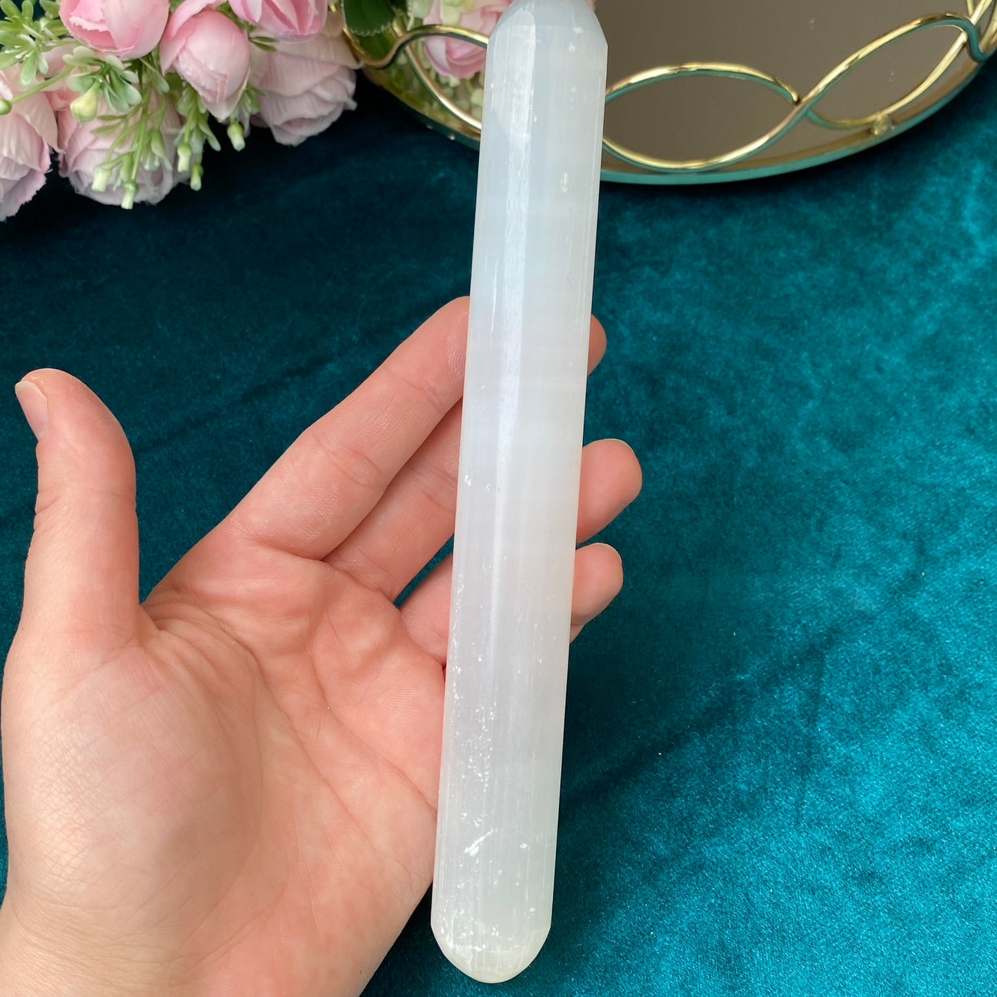 Selenite Massage stick (size- L)