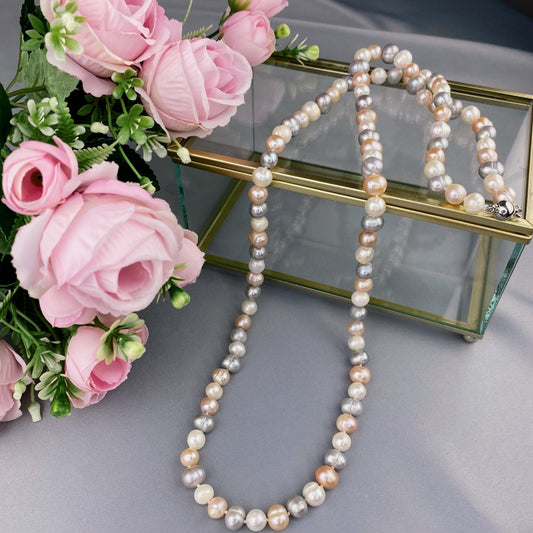 River Pearl necklace (7mm, 86cm)