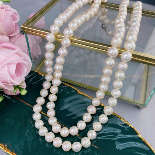 River Pearl necklace (9mm, string 120cm)